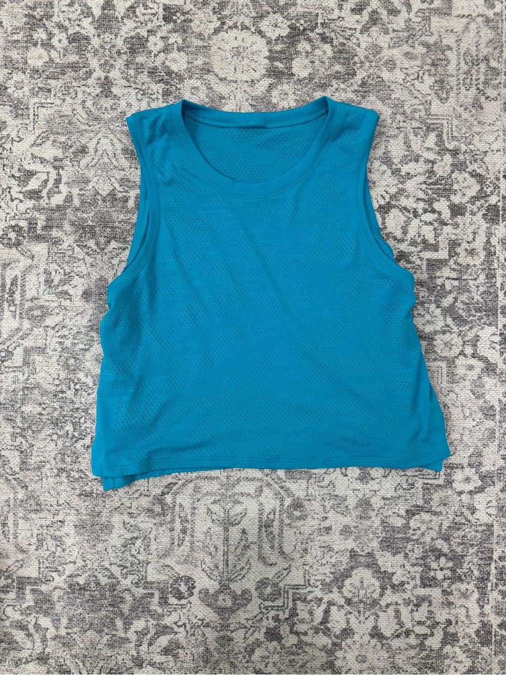 lululemon athletica Women's Mesh Tank - Aqua